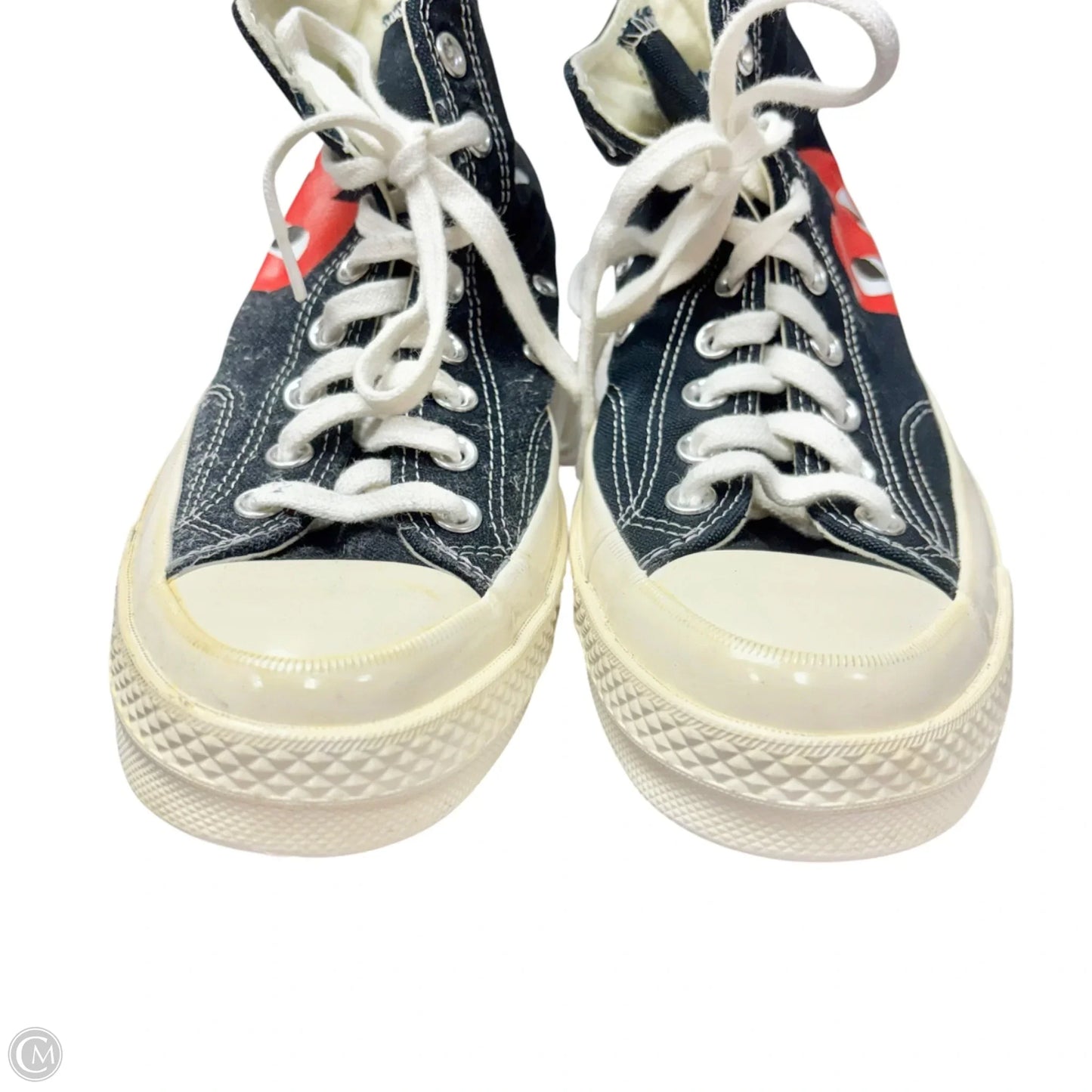 Shoes Sneakers By Converse In Black & White, Size: 9