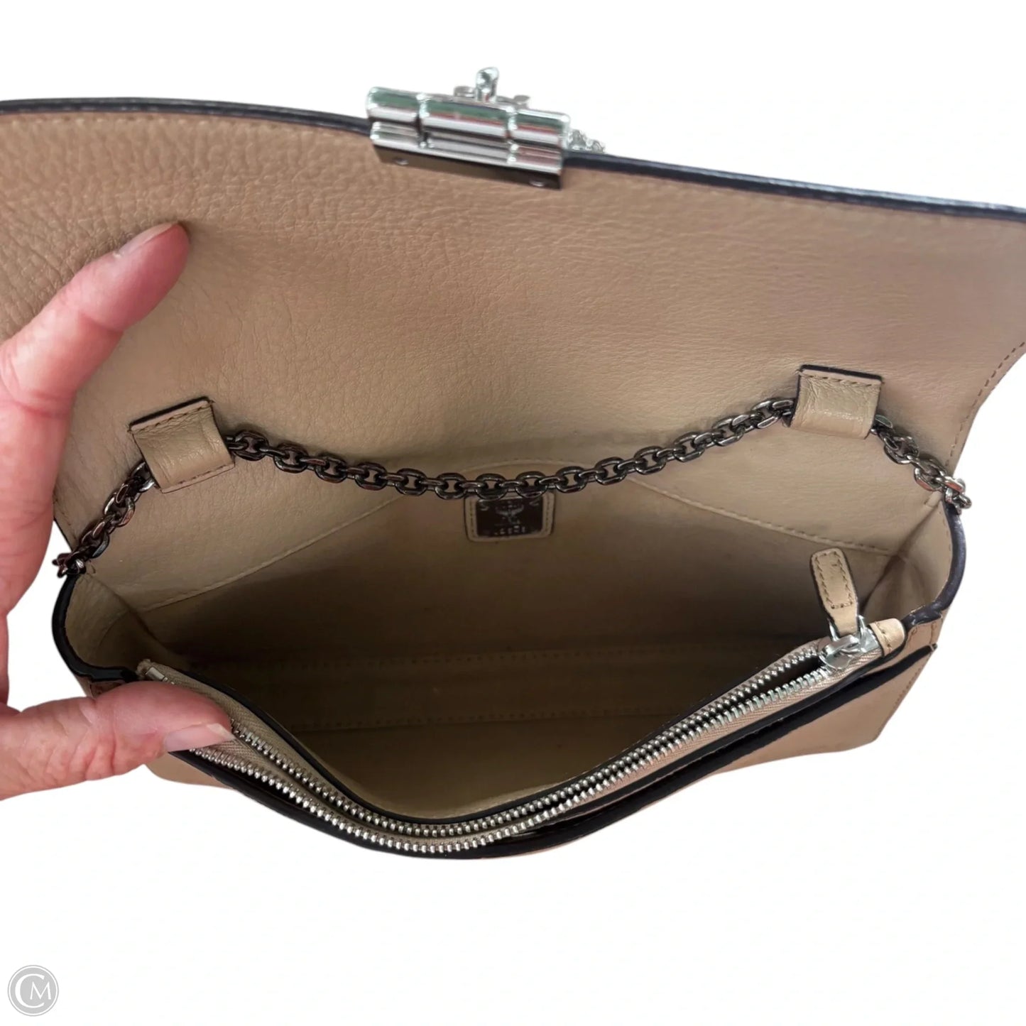 Crossbody Luxury Designer By Mcm, Size: Medium