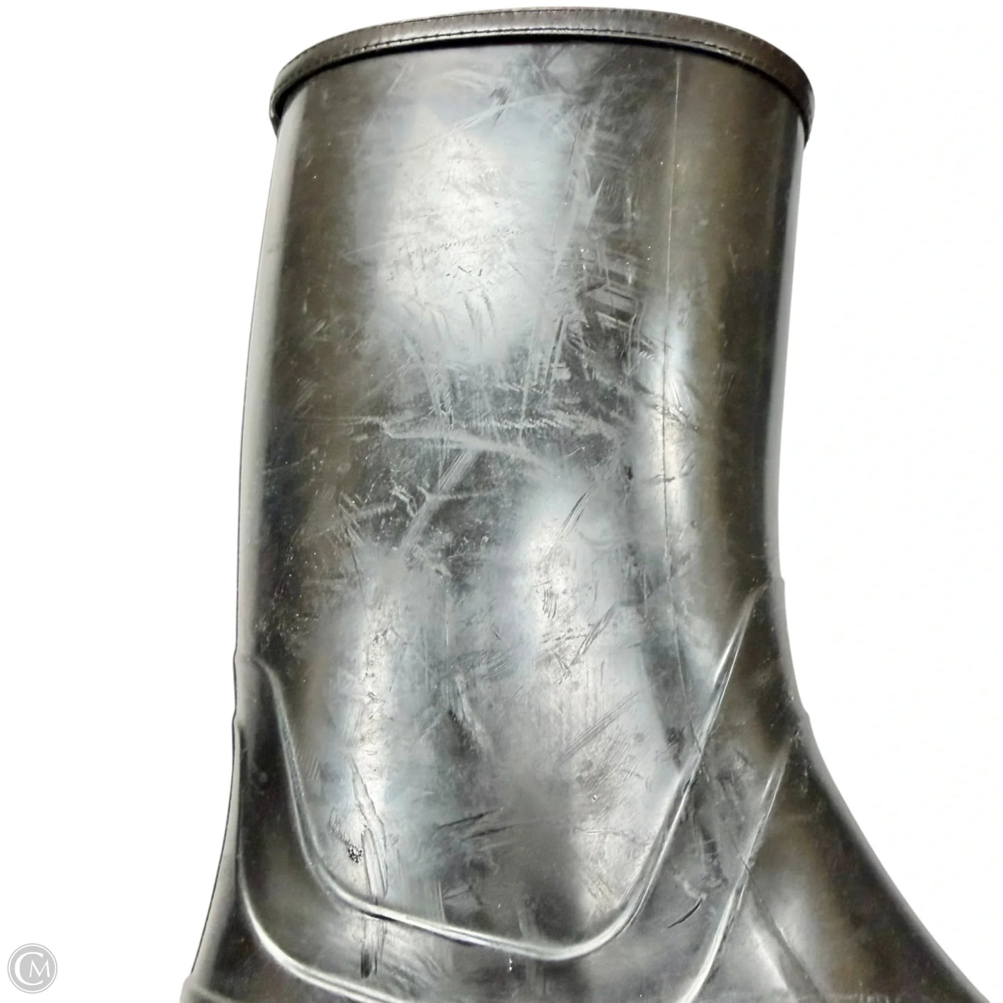 Boots Luxury Designer By Burberry In Plaid Pattern, Size: 6.5