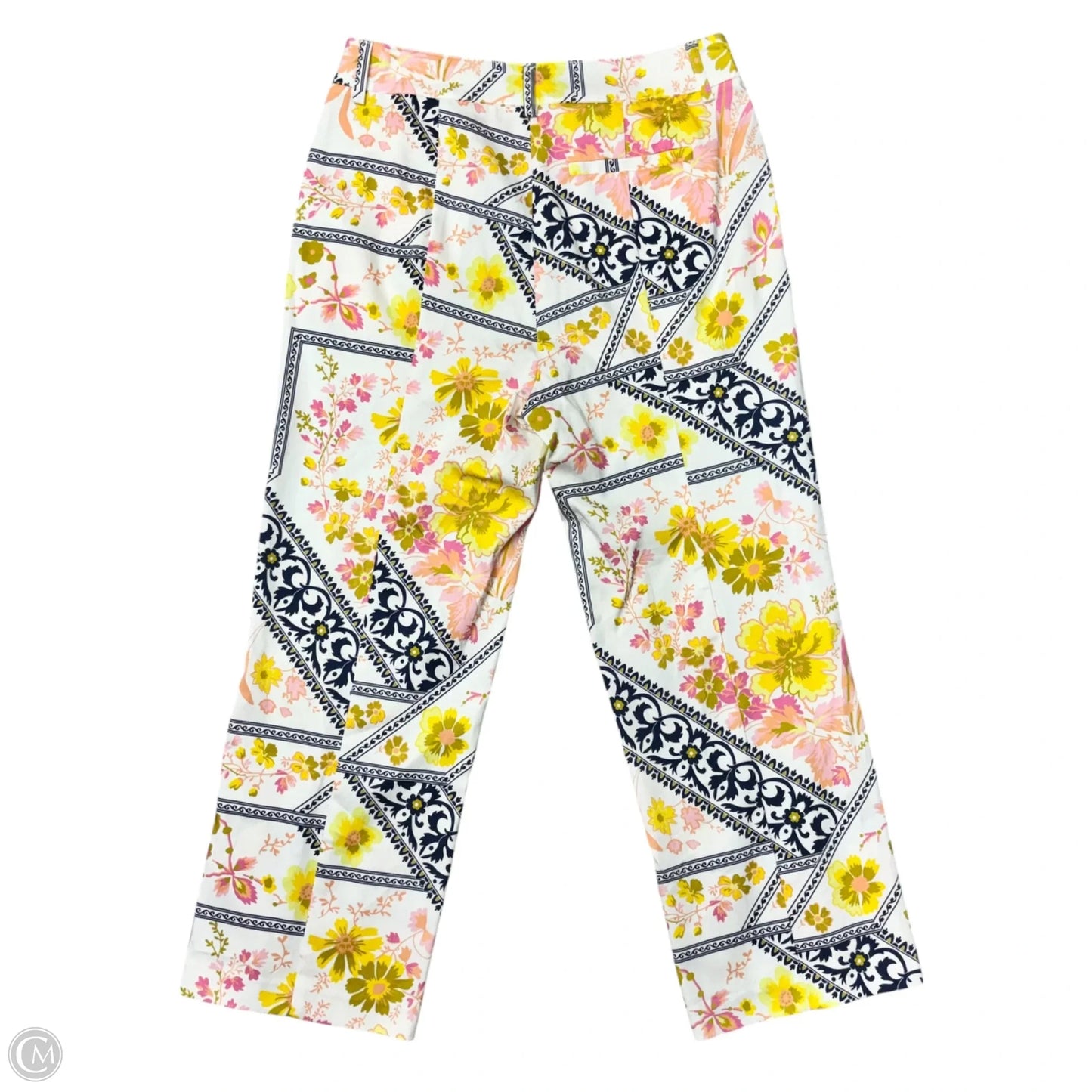 Pants Cropped By Drew In Floral Print, Size: 4