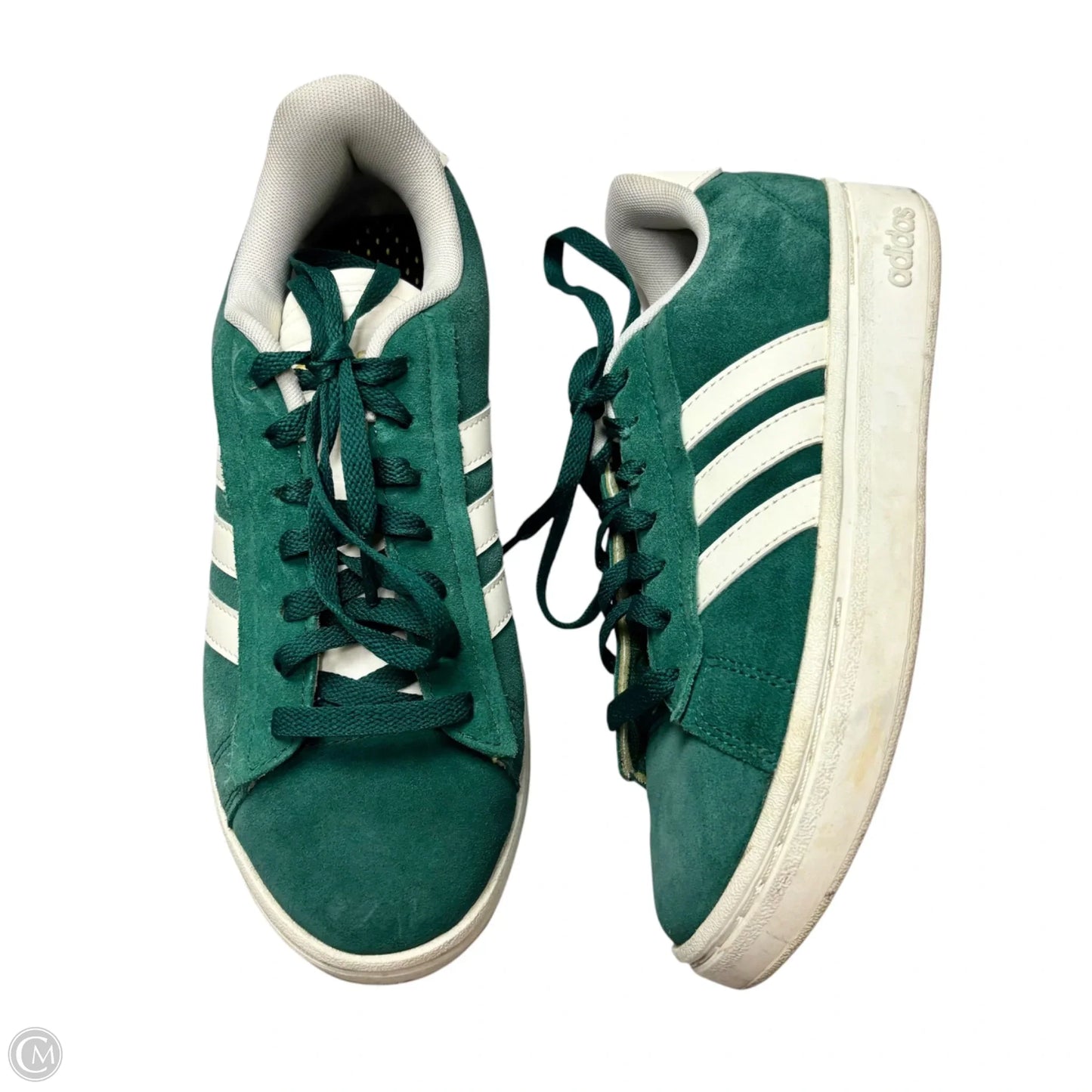 Shoes Sneakers By Adidas In Green & White, Size: 7