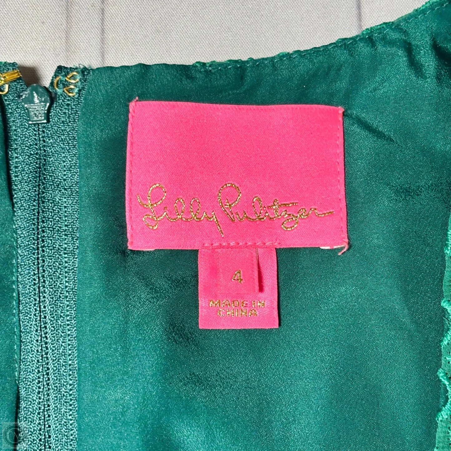 Dress Designer By Lilly Pulitzer In Green, Size: S