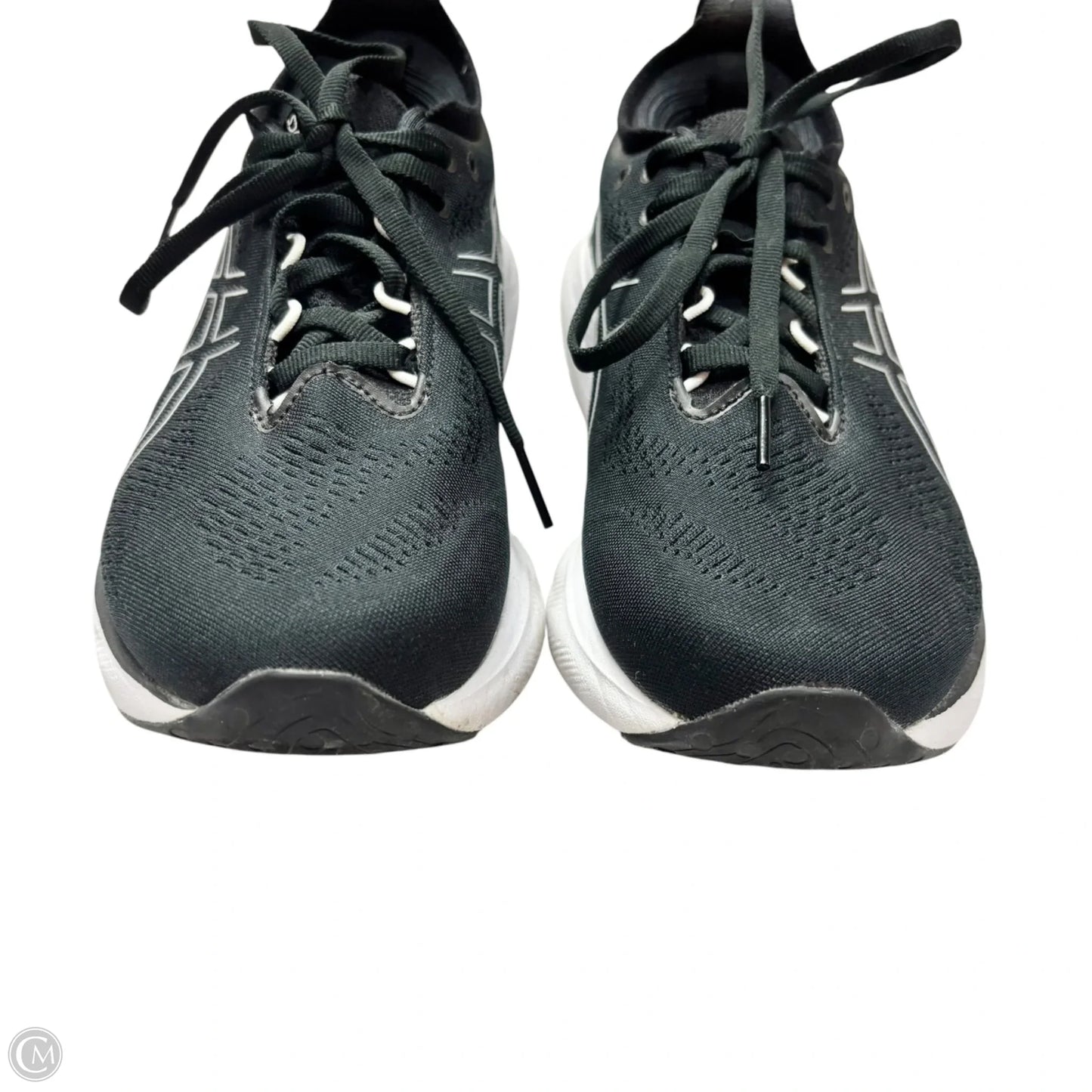 Shoes Athletic By Asics In Black & White, Size: 6.5
