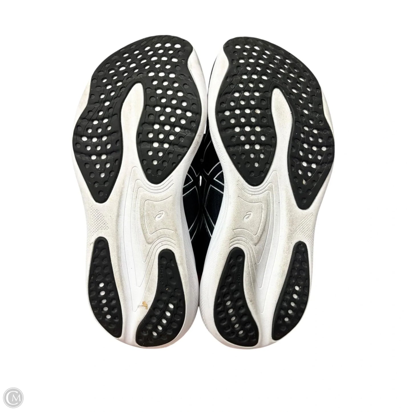 Shoes Athletic By Asics In Black & White, Size: 6.5