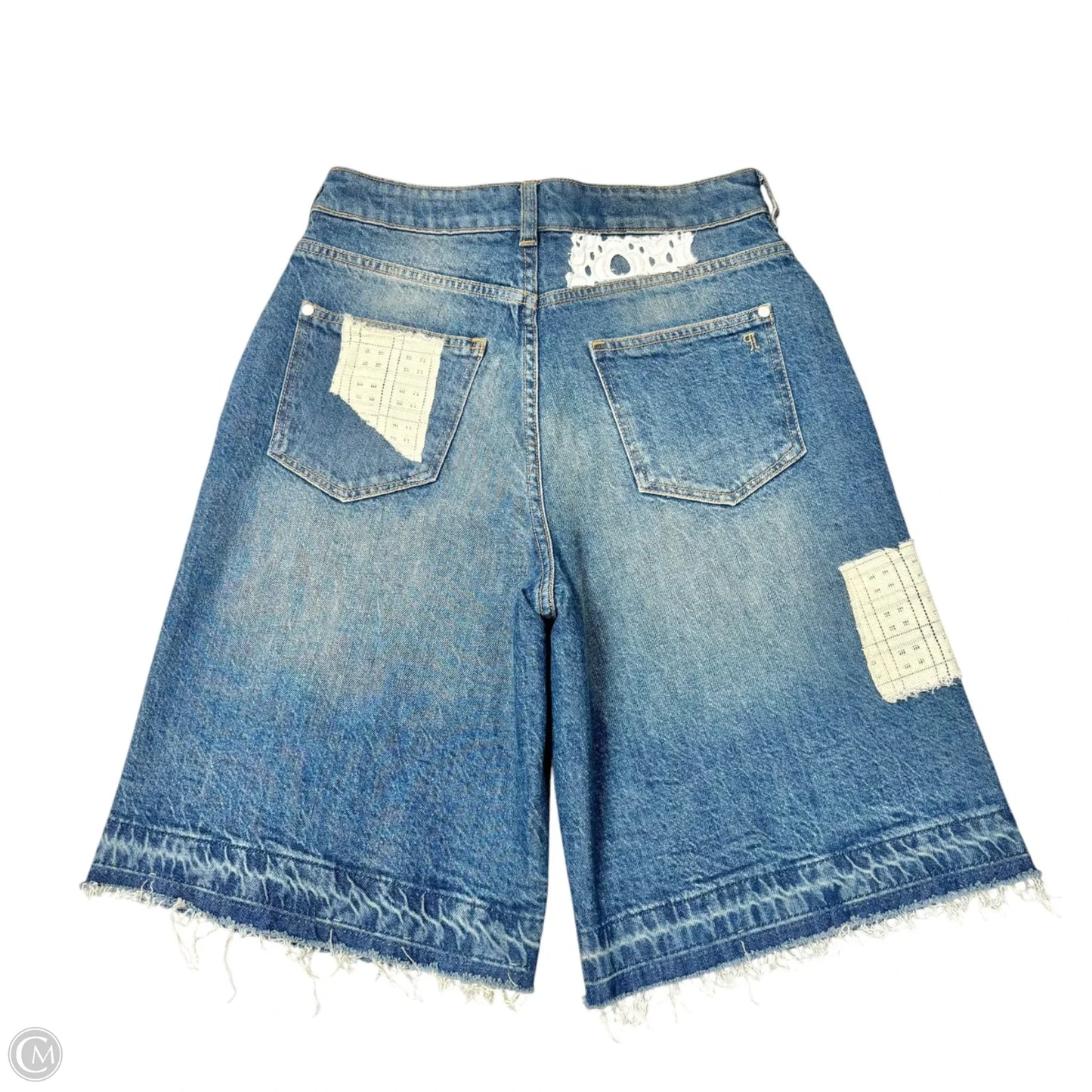 Shorts By Pilcro In Blue & White, Size: 2