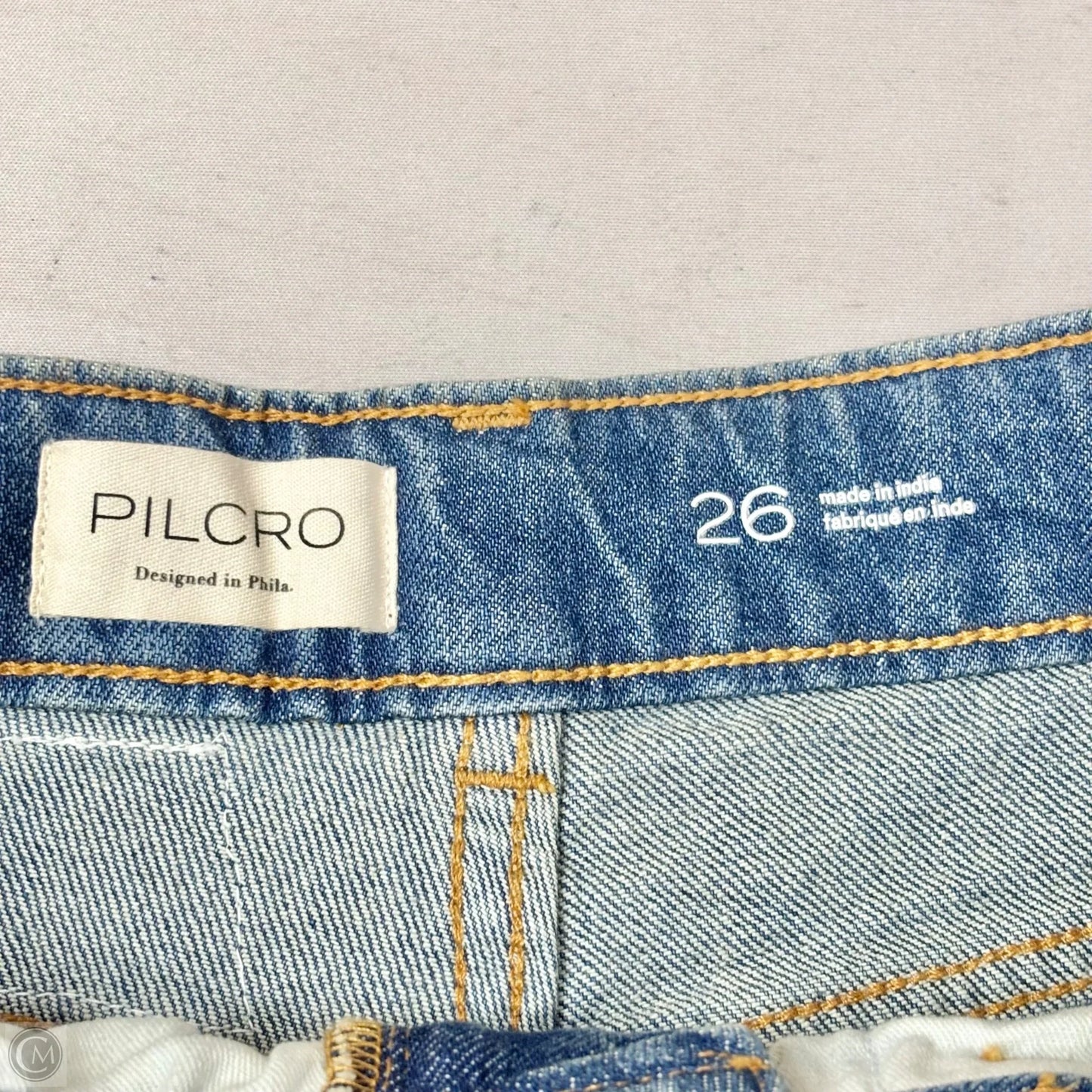 Shorts By Pilcro In Blue & White, Size: 2