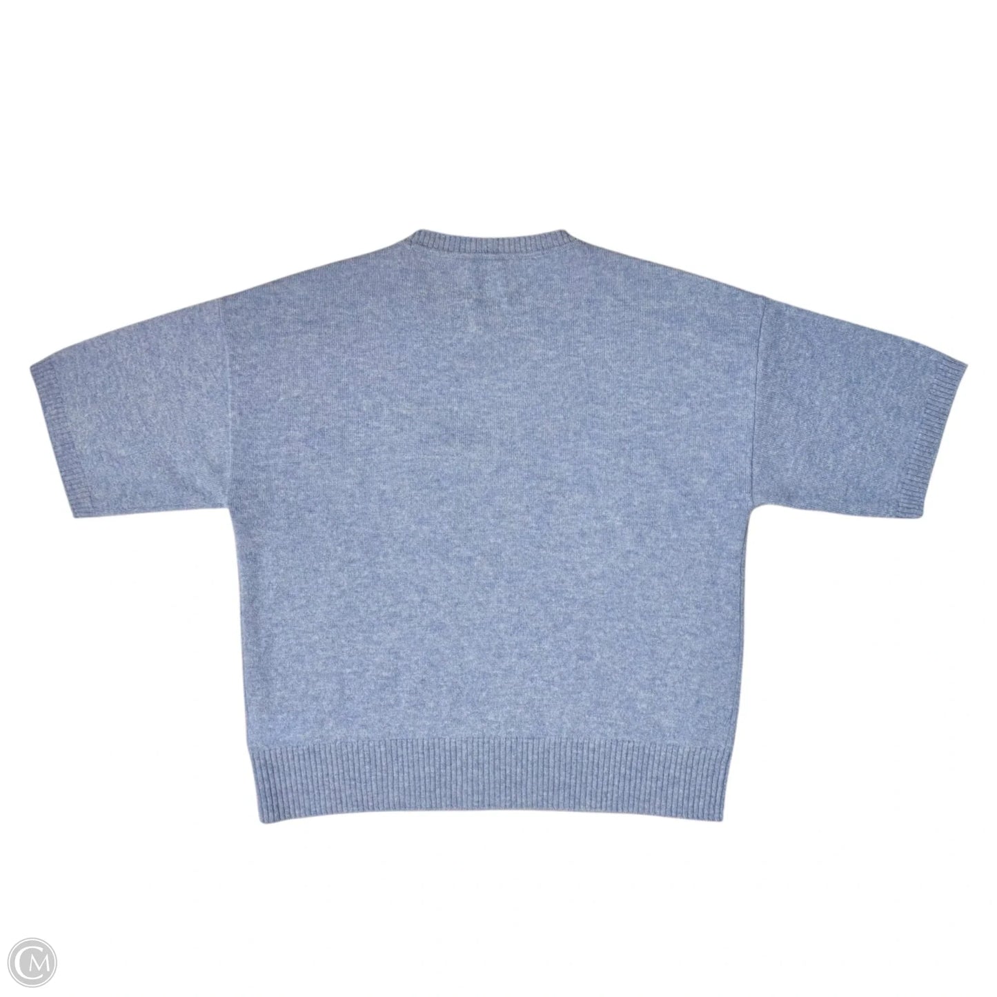 Sweater Short Sleeve By Joie In Blue, Size: S