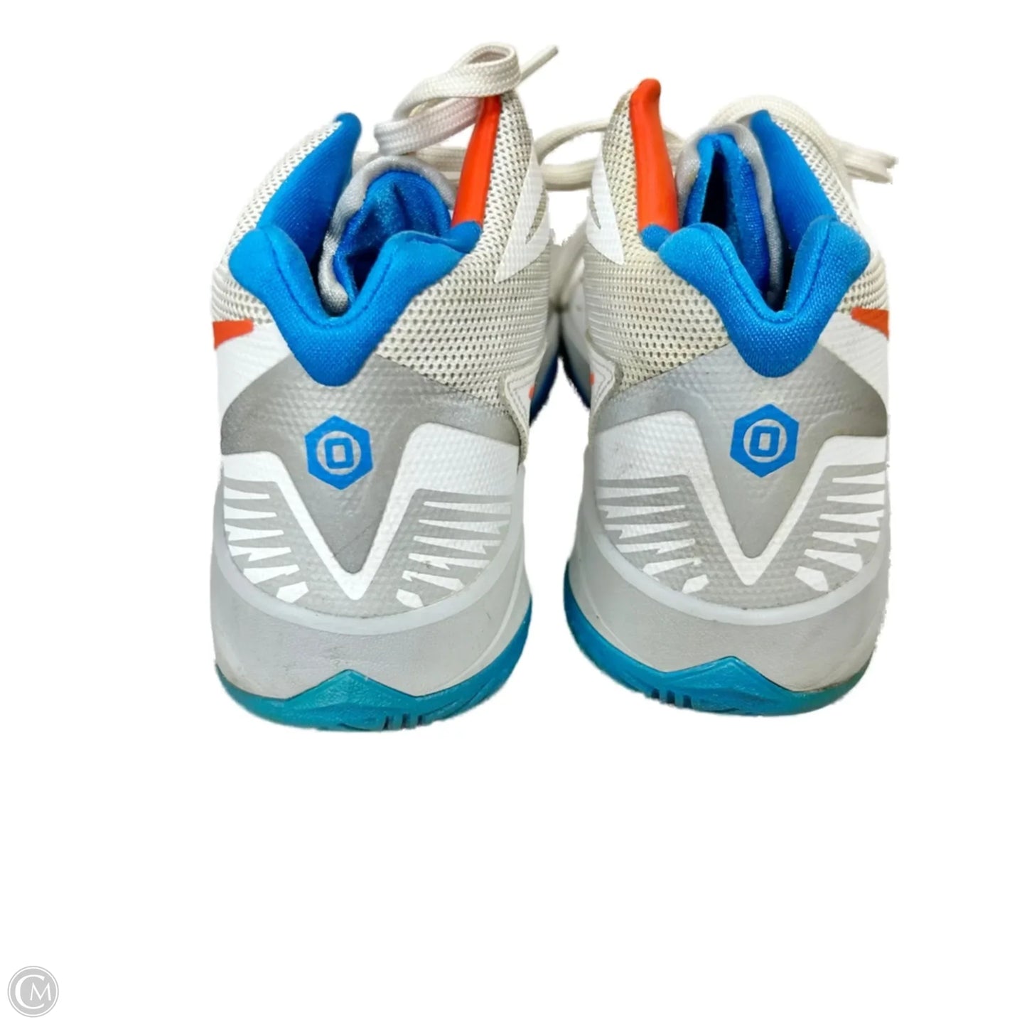 Shoes Sneakers By Nike In Blue & White, Size: 8