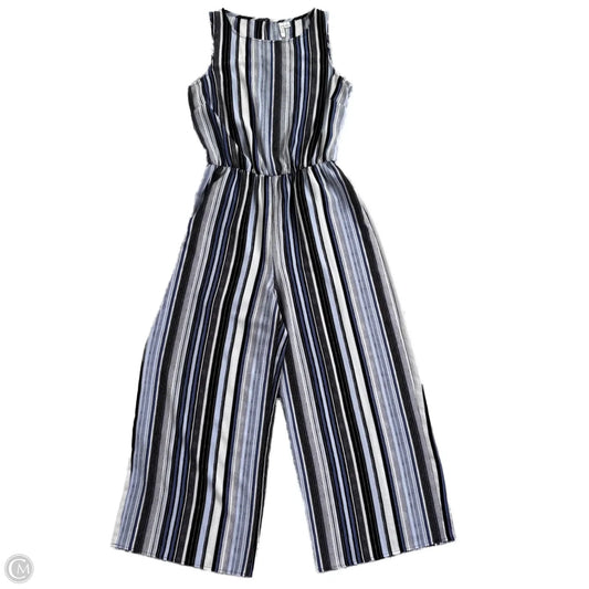 Jumpsuit By Elle In Blue & White, Size: S