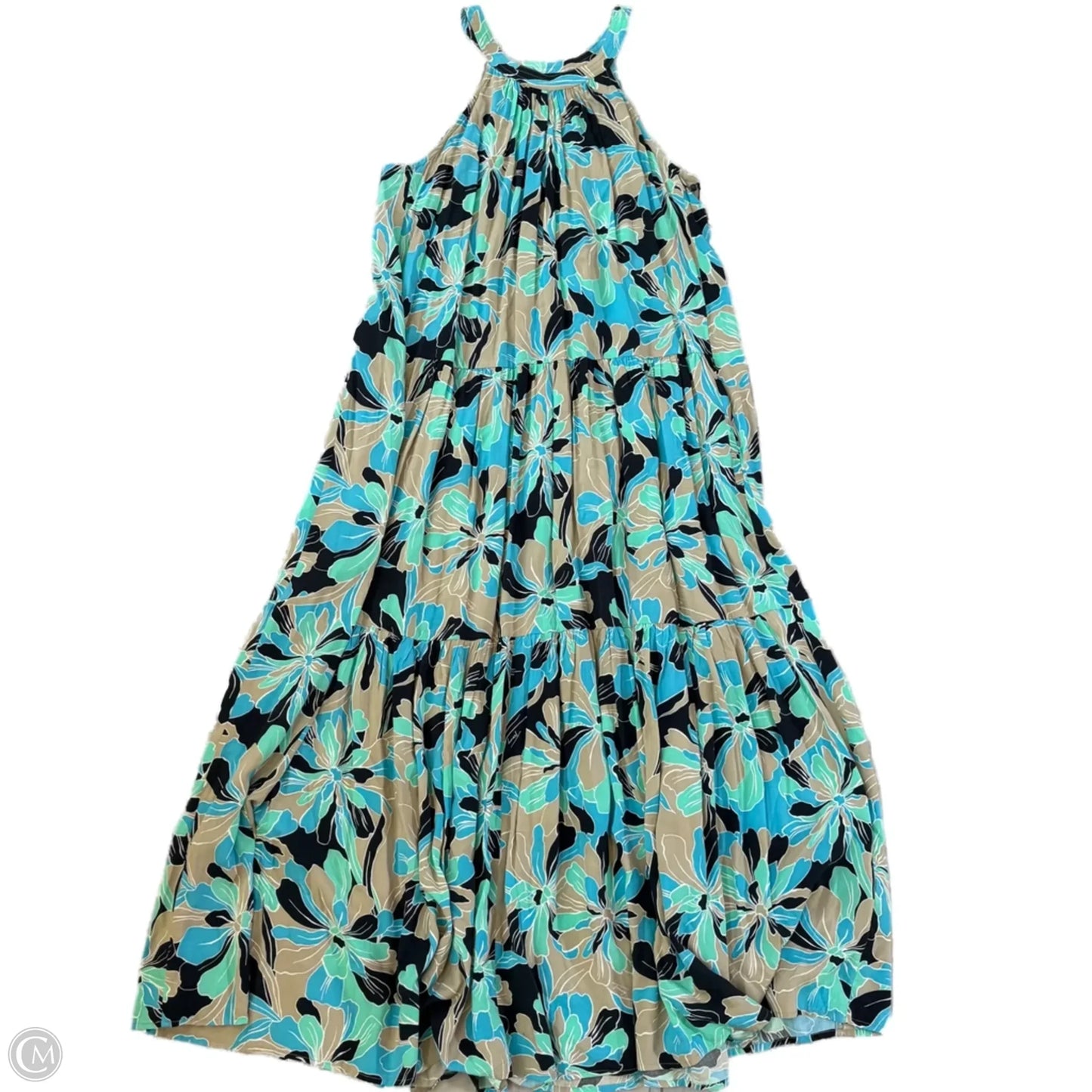 Dress Casual Maxi By Tommy Hilfiger In Floral Print, Size: M
