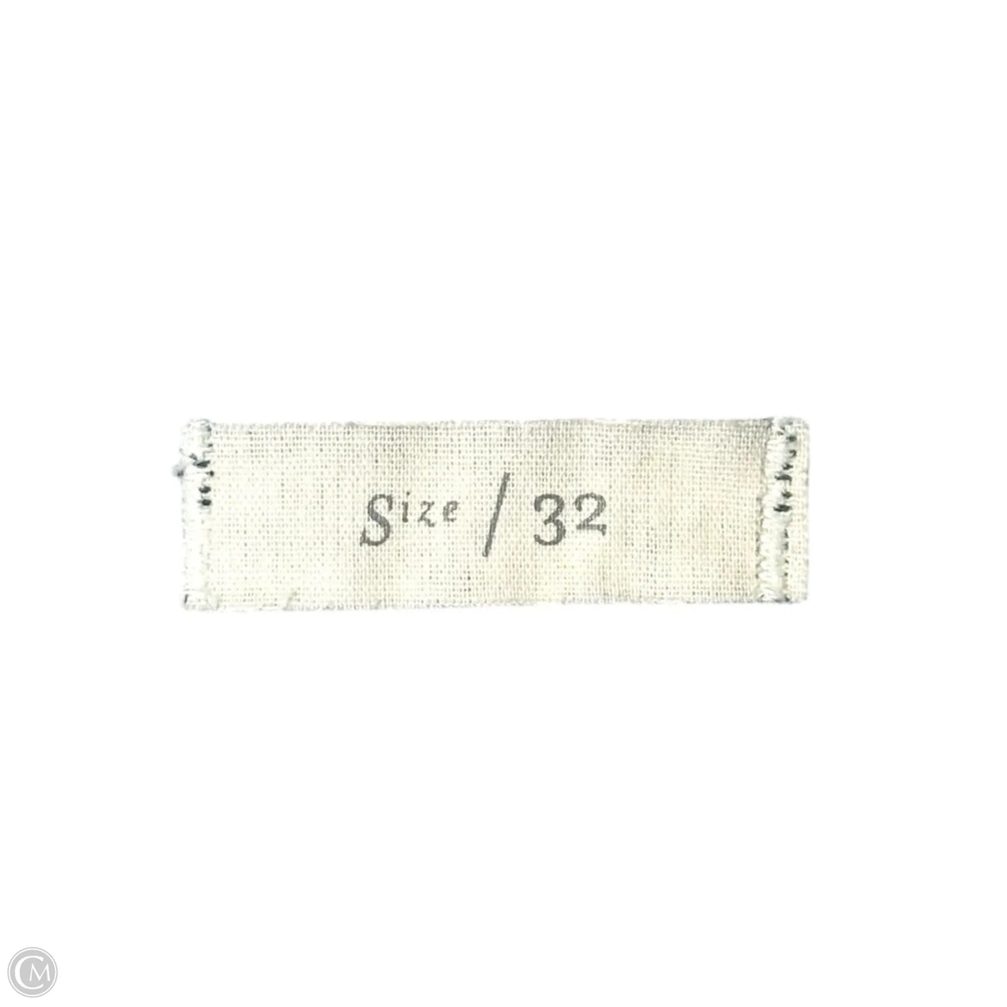 Jeans Cropped By Pilcro In Blue Denim, Size: 14