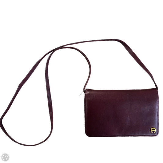 Crossbody Leather By Etienne Aigner, Size: Medium