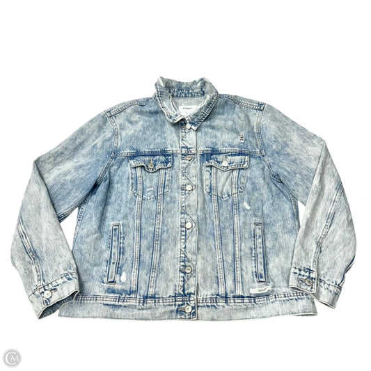 Jacket Denim By Old Navy In Blue Denim, Size: Xl