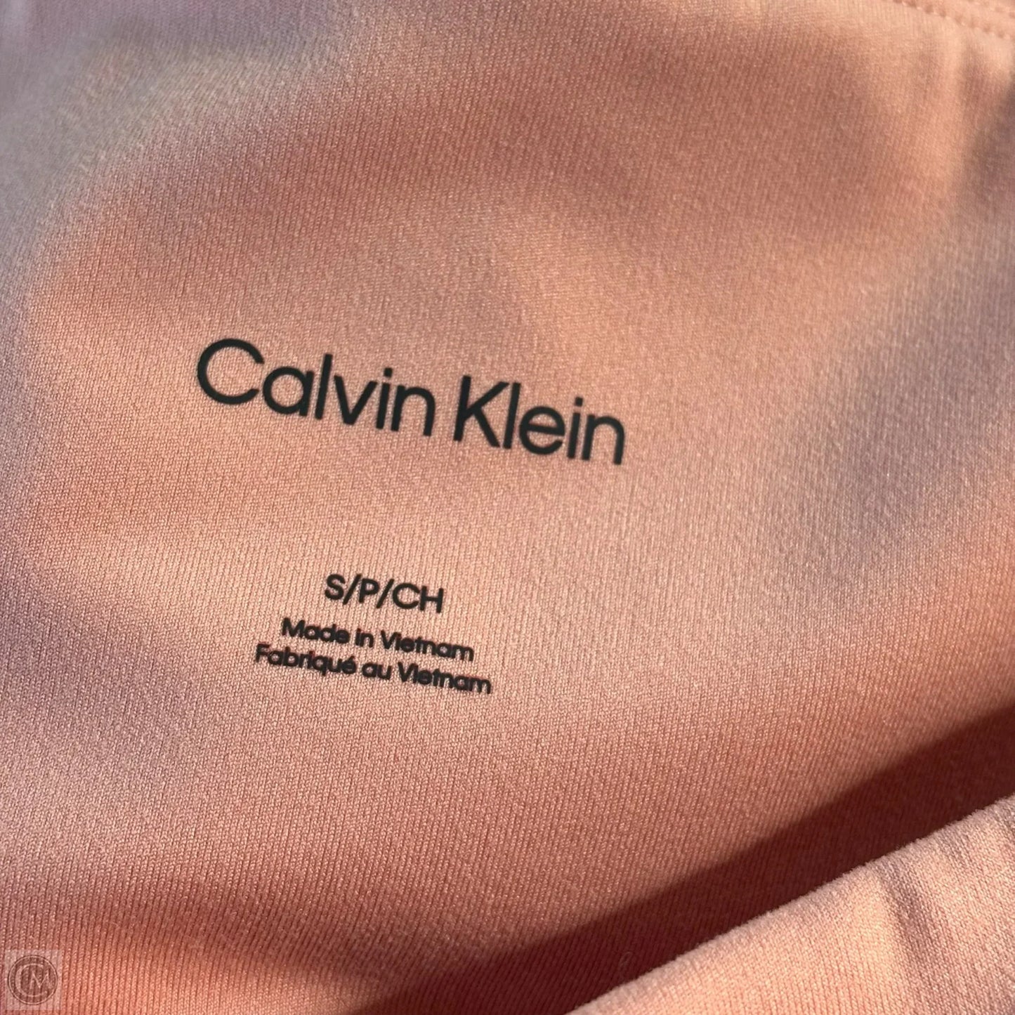 Athletic Pants By Calvin Klein In Pink, Size: S
