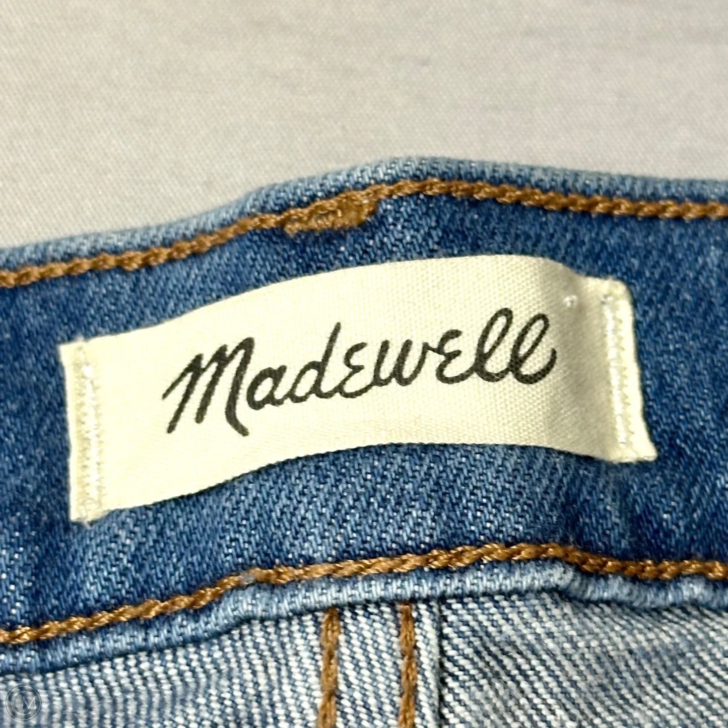 Jeans Boyfriend By Madewell In Blue Denim, Size: 14
