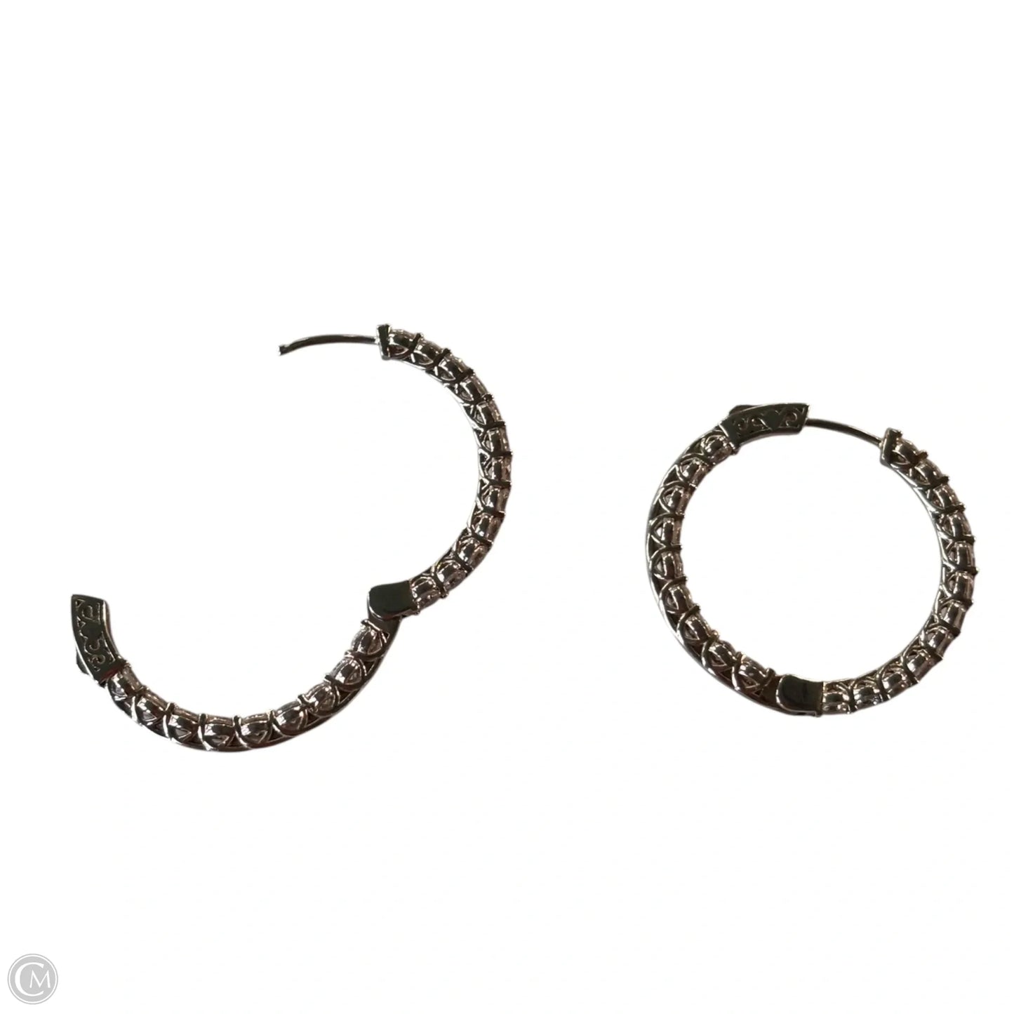 Earrings Sterling Silver Hoop By Contessa