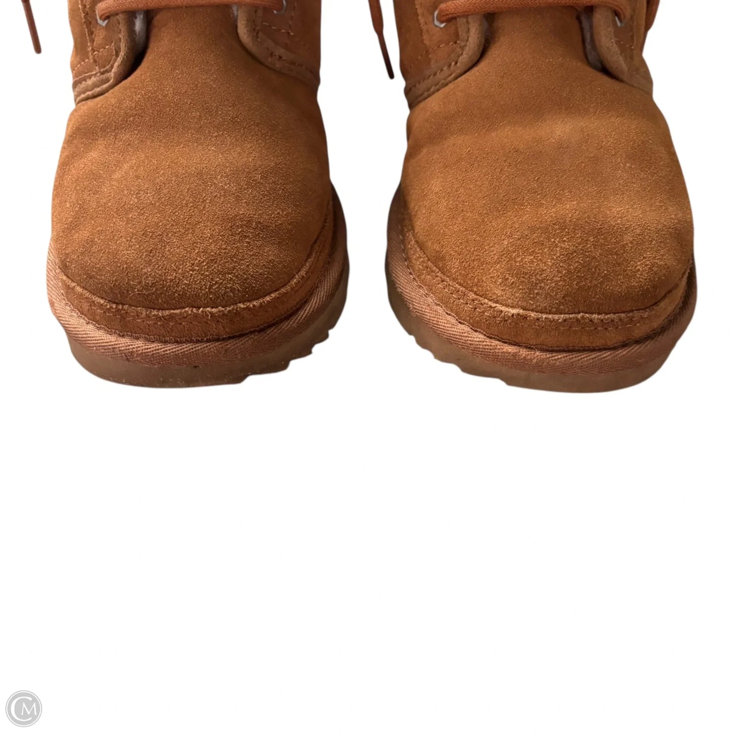 Boots Designer By Ugg In Brown, Size: 5.5