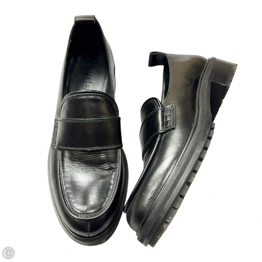 Shoes Flats By Aeyde In Black, Size: 9.5