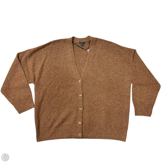 Sweater Cardigan By Torrid In Brown, Size: 3x