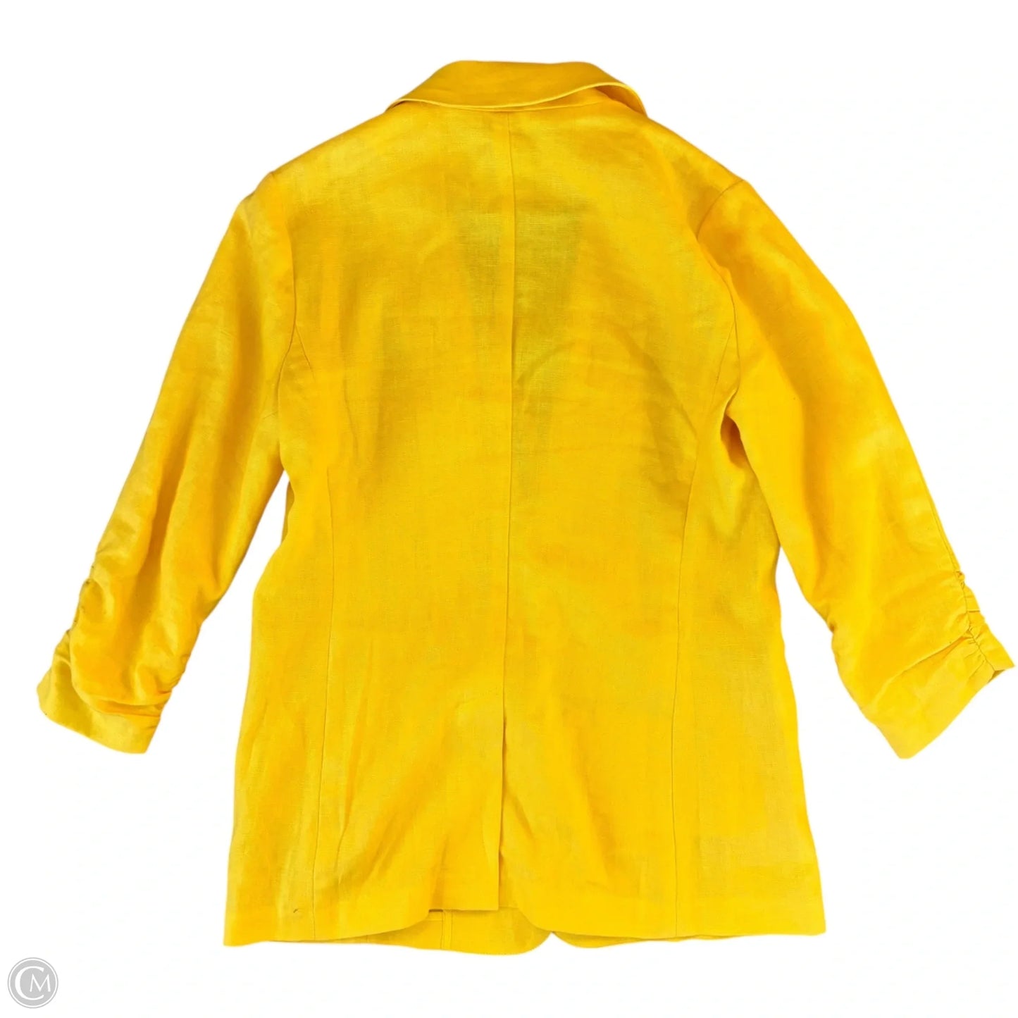 Blazer By Michael By Michael Kors In Yellow, Size: S