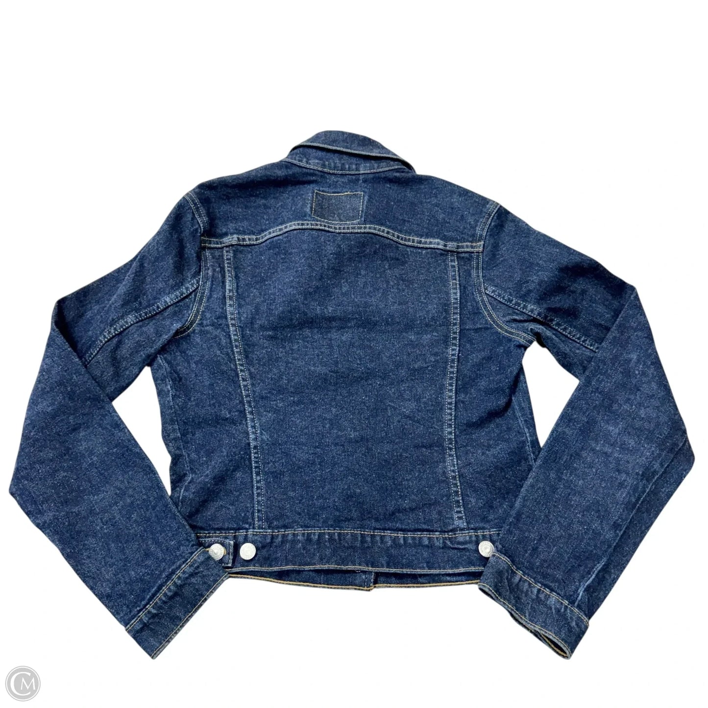 Jacket Denim By Levis In Blue Denim, Size: M