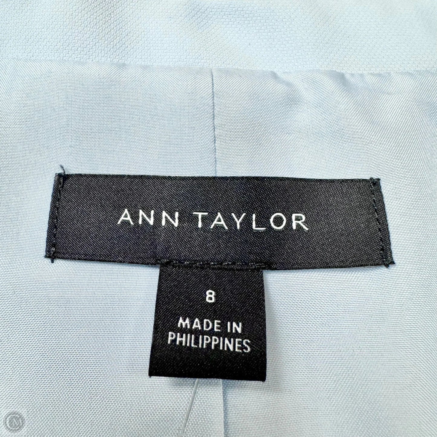 Blazer By Ann Taylor In Blue, Size: 8