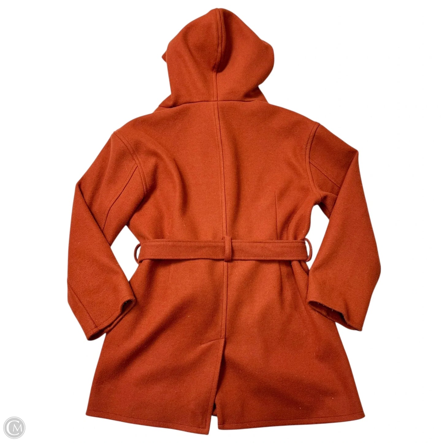 Coat Peacoat By Avec Les Filles In Orange, Size: L