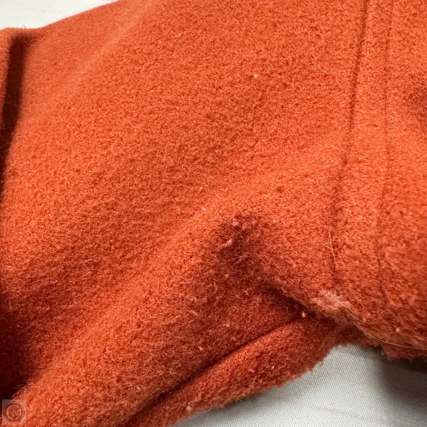 Coat Peacoat By Avec Les Filles In Orange, Size: L