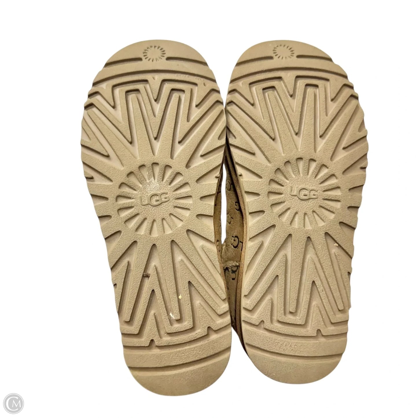 Boots Designer By Ugg In Brown, Size: 6