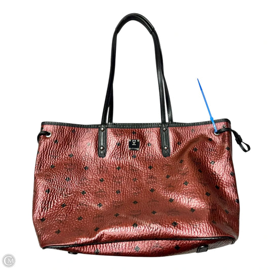 Tote Luxury Designer By Mcm, Size: Large
