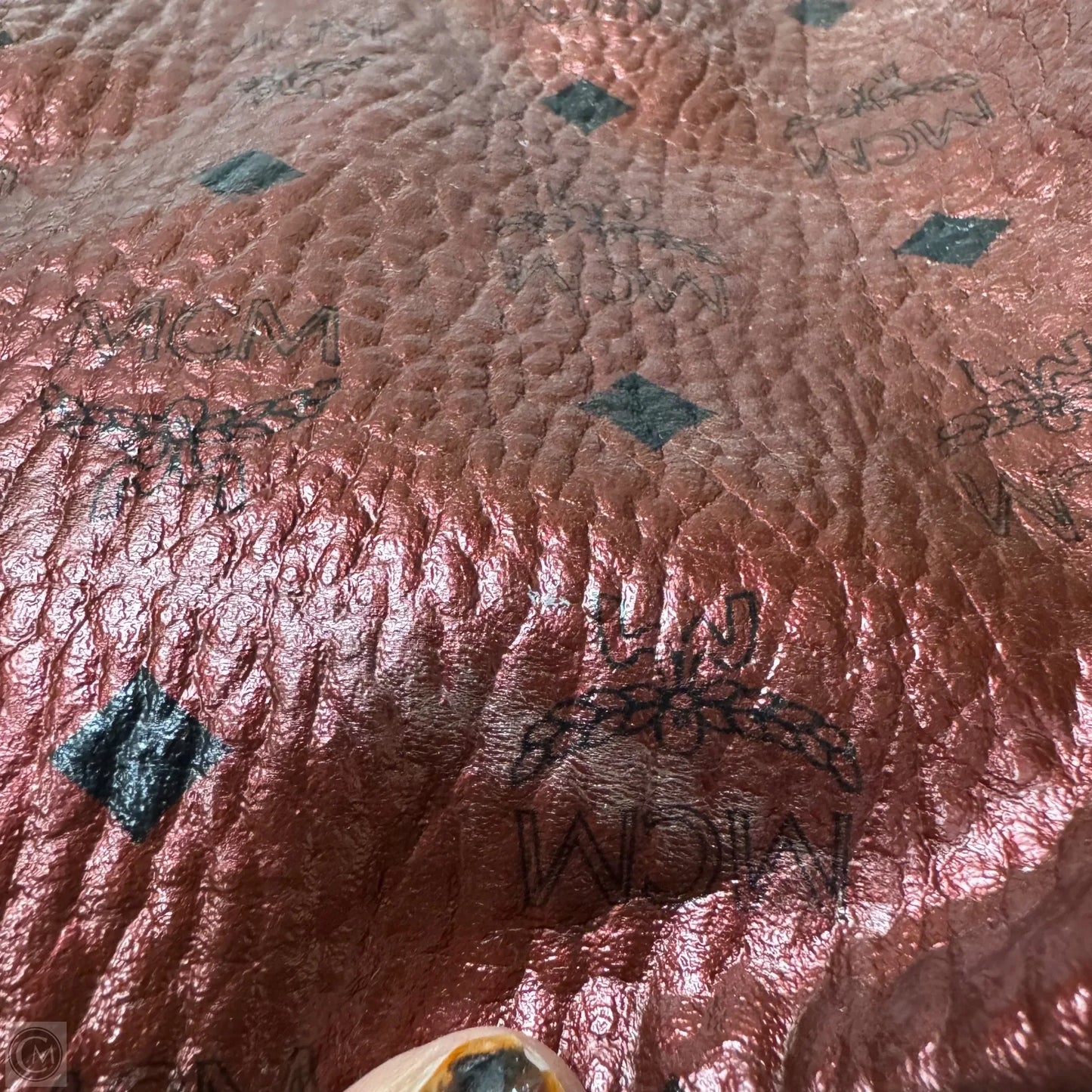 Tote Luxury Designer By Mcm, Size: Large