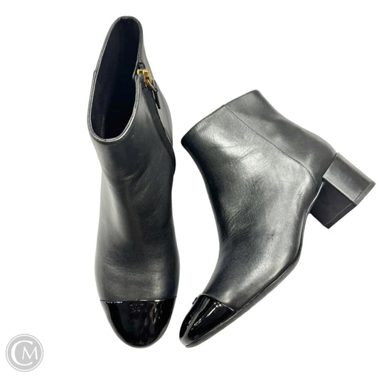 Boots Designer By Tory Burch In Black, Size: 9.5