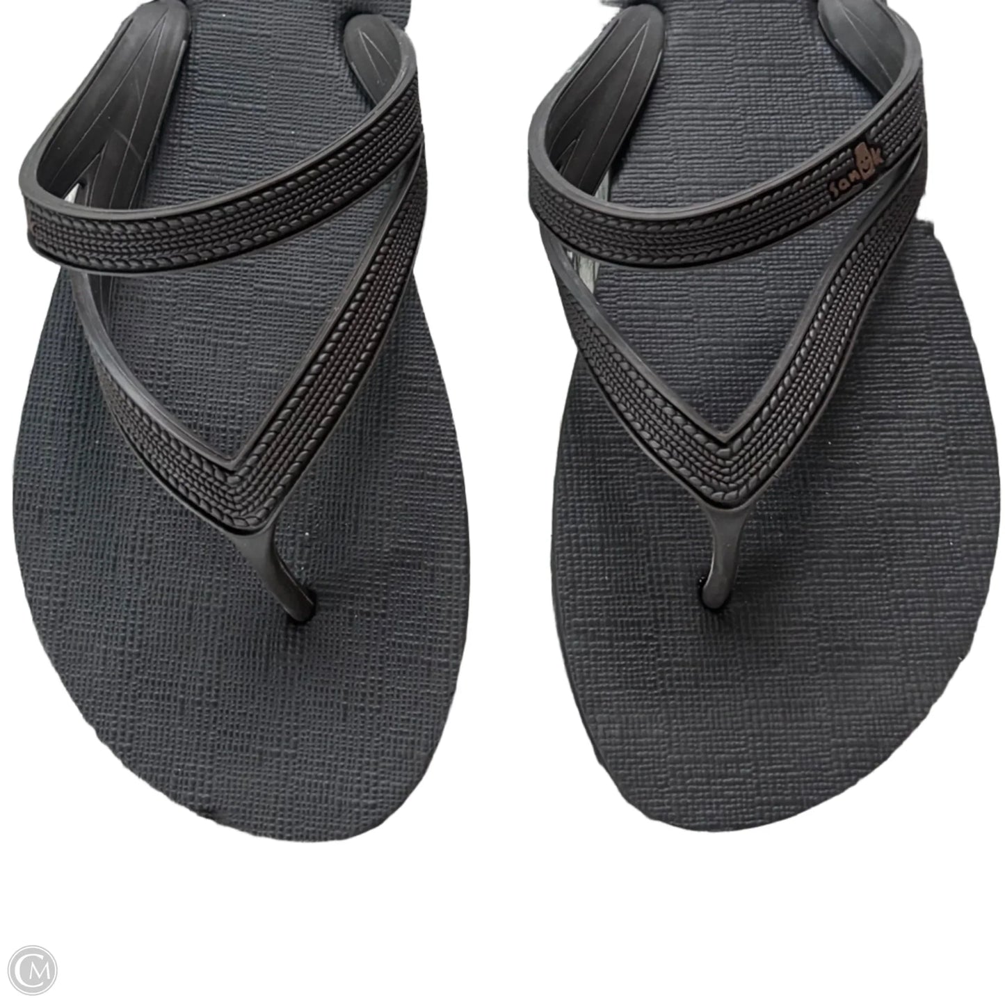 Sandals Flip Flops By Sanuk In Brown, Size: 8