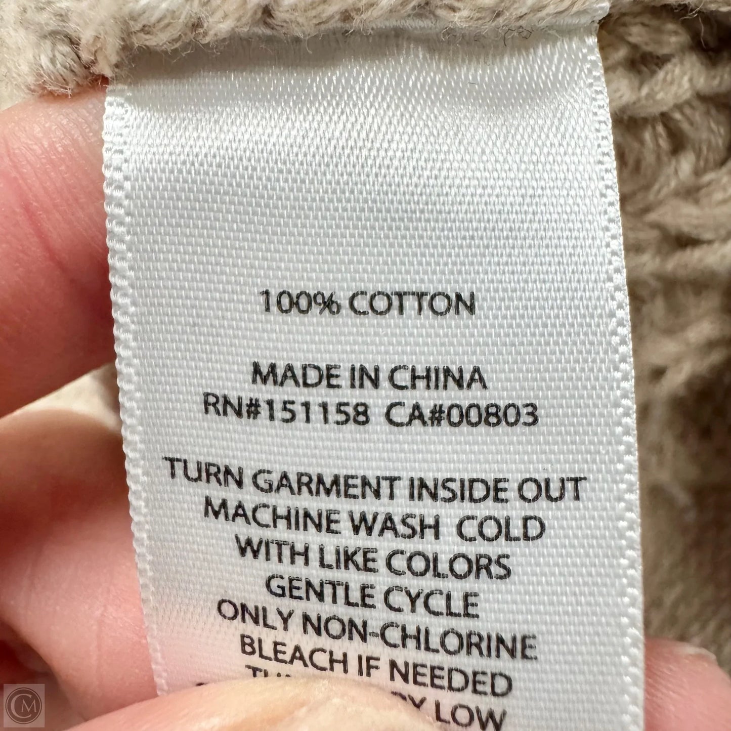 Vest Sweater By 525 In Tan, Size: L