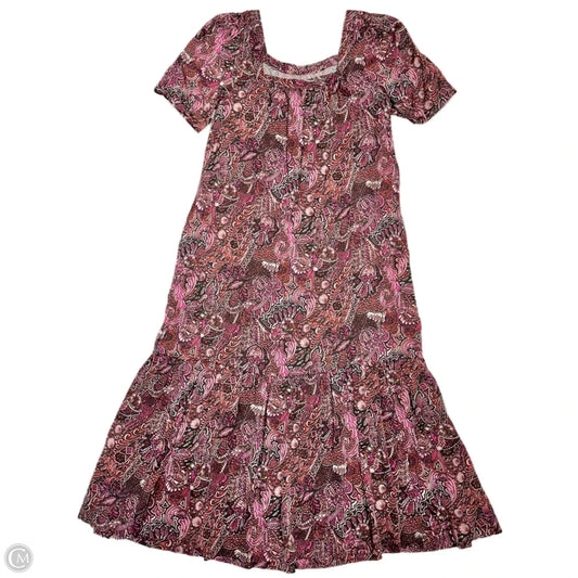 Dress Casual Maxi By Maeve In Multi-colored, Size: S
