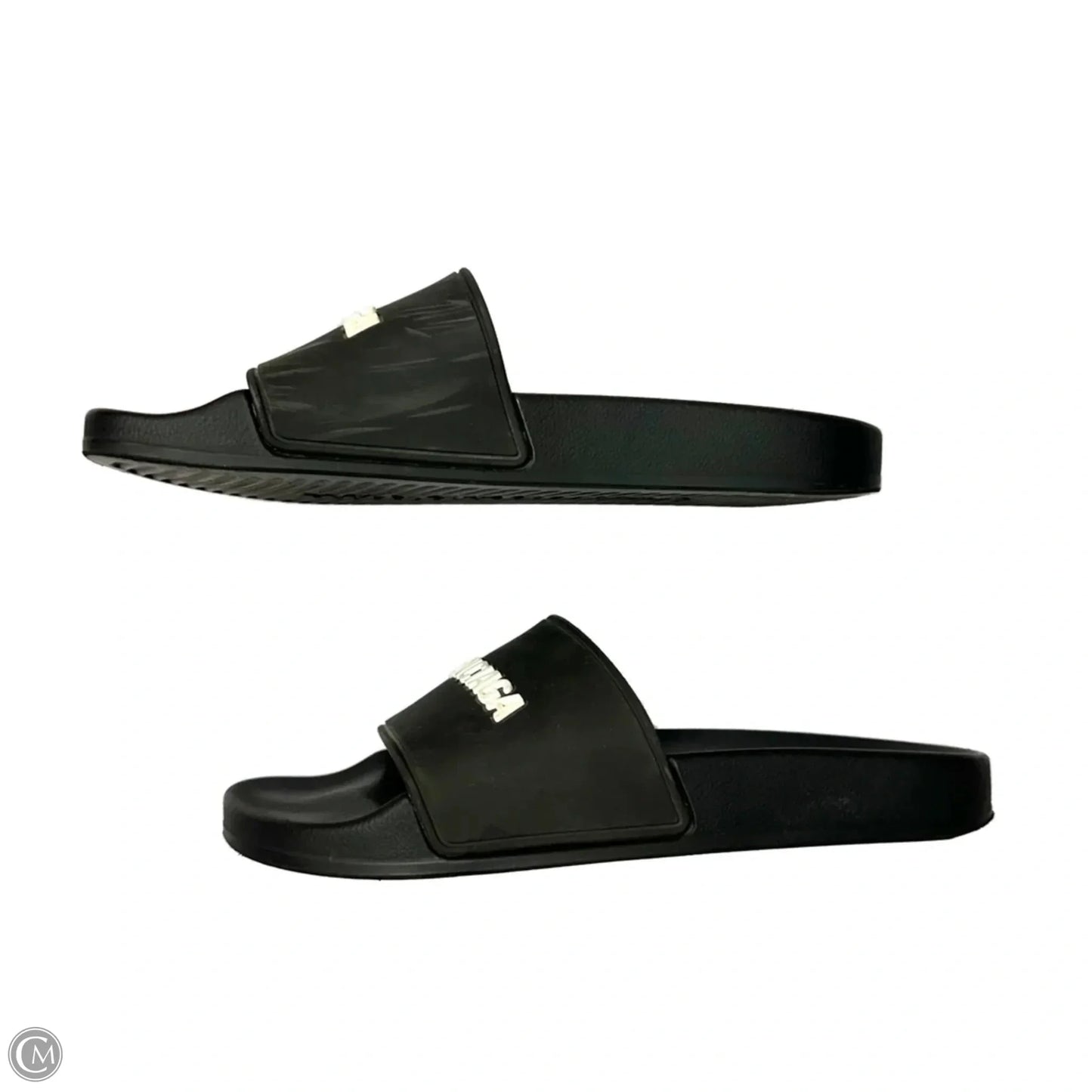 Sandals Luxury Designer By Balenciaga In Black, Size: 7