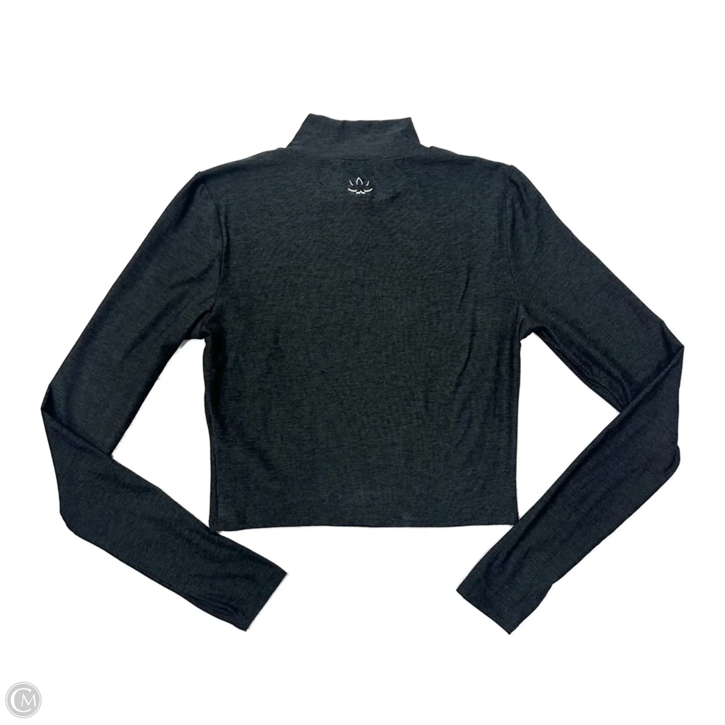 Athletic Top Long Sleeve Collar By Beyond Yoga In Black, Size: Xs