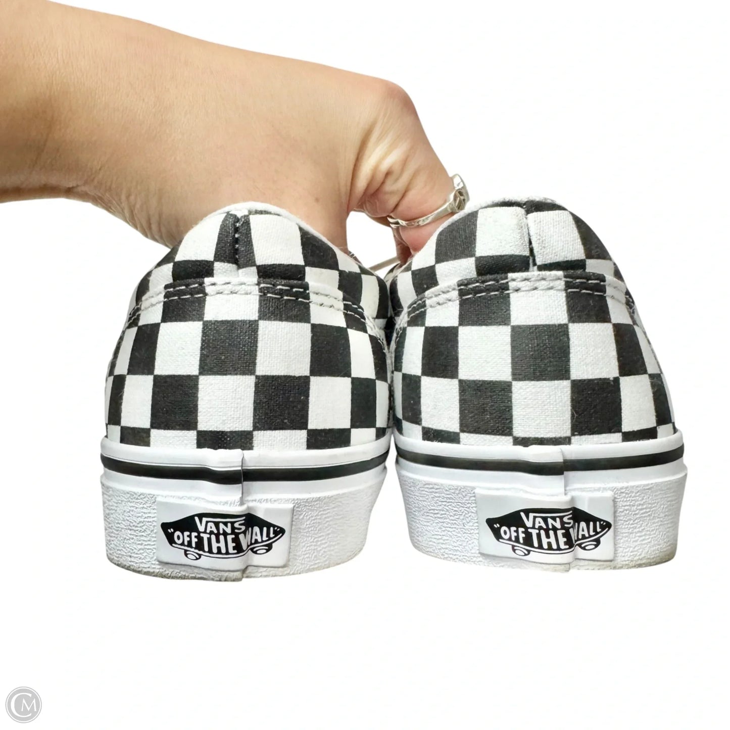 Shoes Sneakers By Vans In Checkered Pattern, Size: 8.5