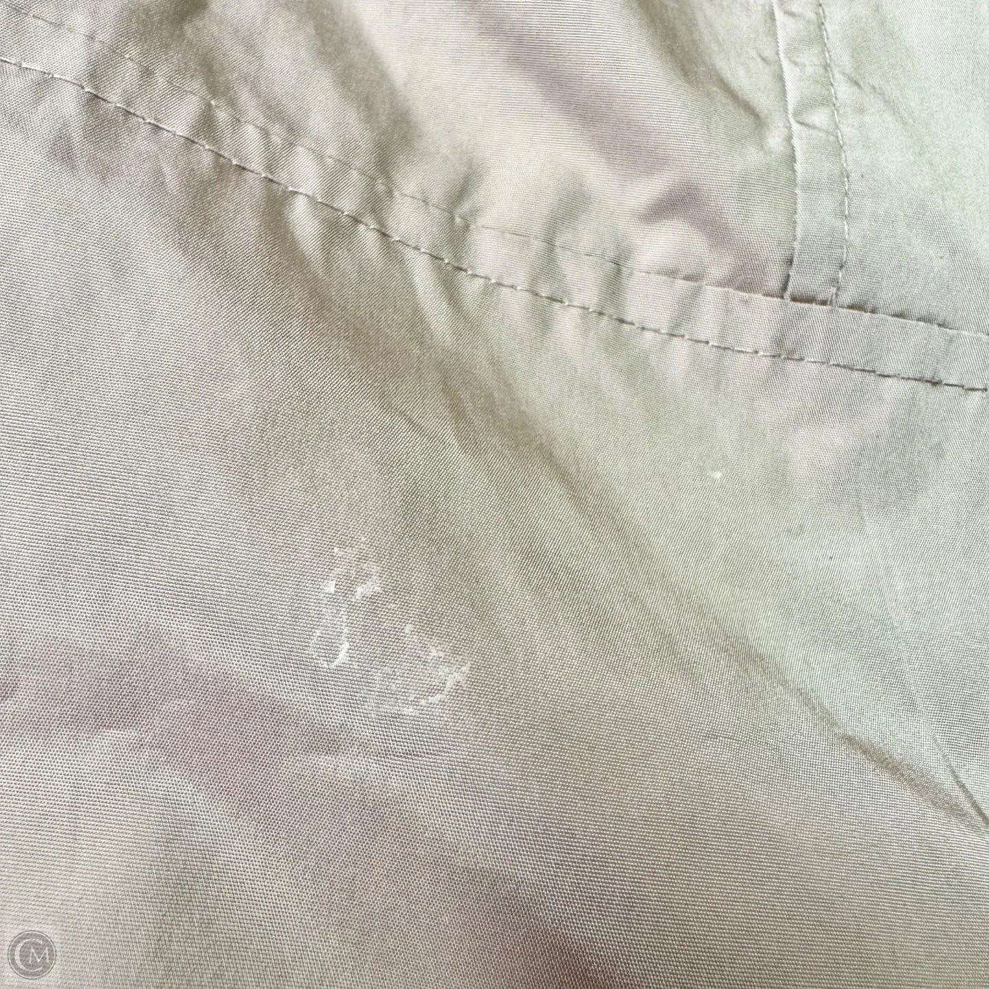 Jacket Windbreaker By Cole-haan In Tan, Size: 3x