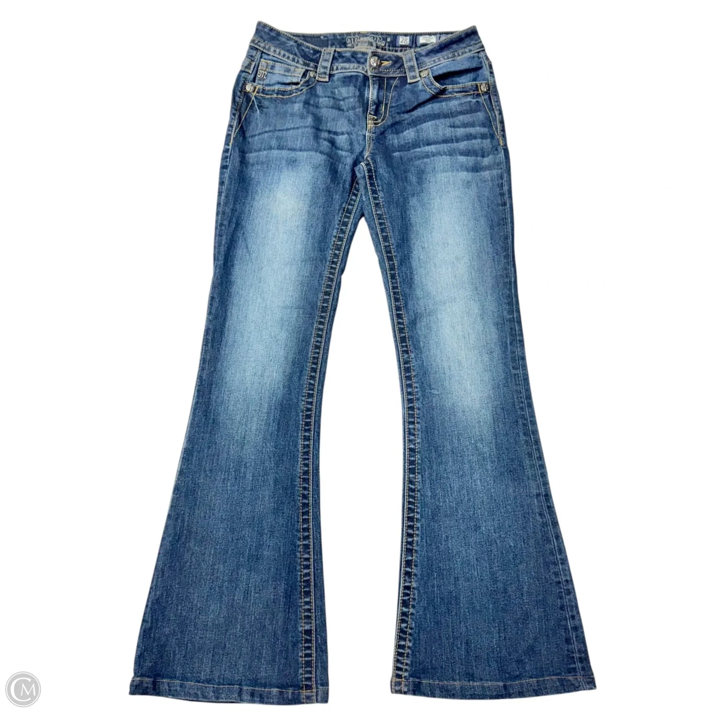 Jeans Boot Cut By Miss Me In Blue, Size: 6