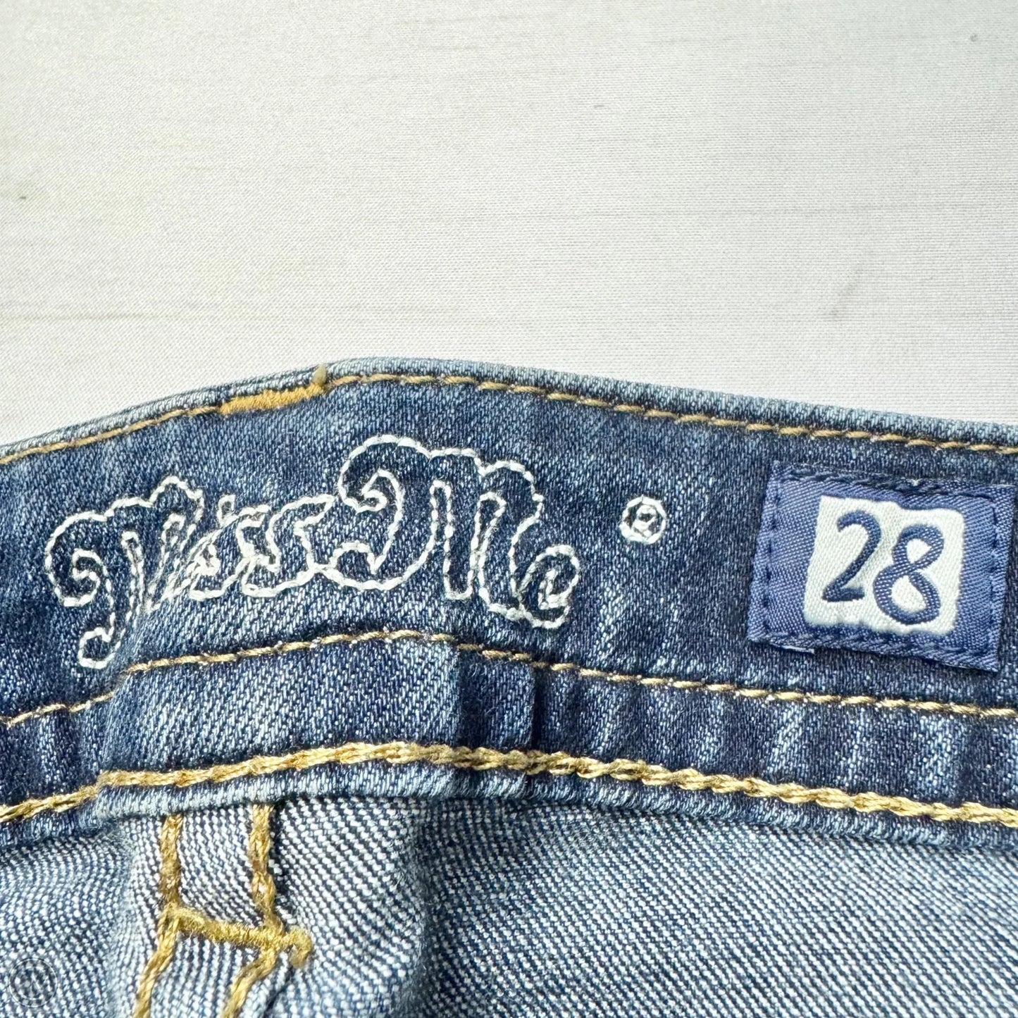 Jeans Boot Cut By Miss Me In Blue, Size: 6