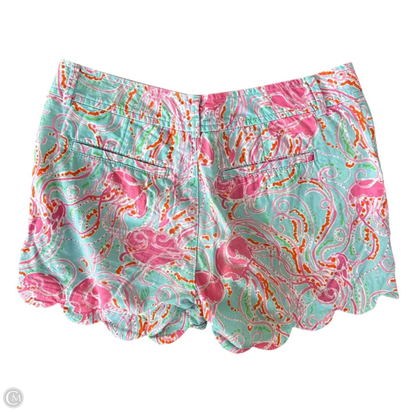 Shorts Designer By Lilly Pulitzer In Blue & Pink, Size: 0