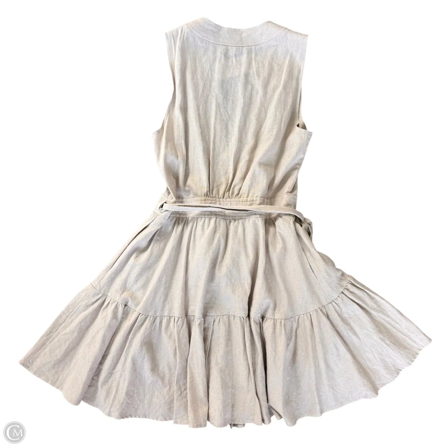 Dress Casual Short By Christian Lacroix In Tan, Size: M