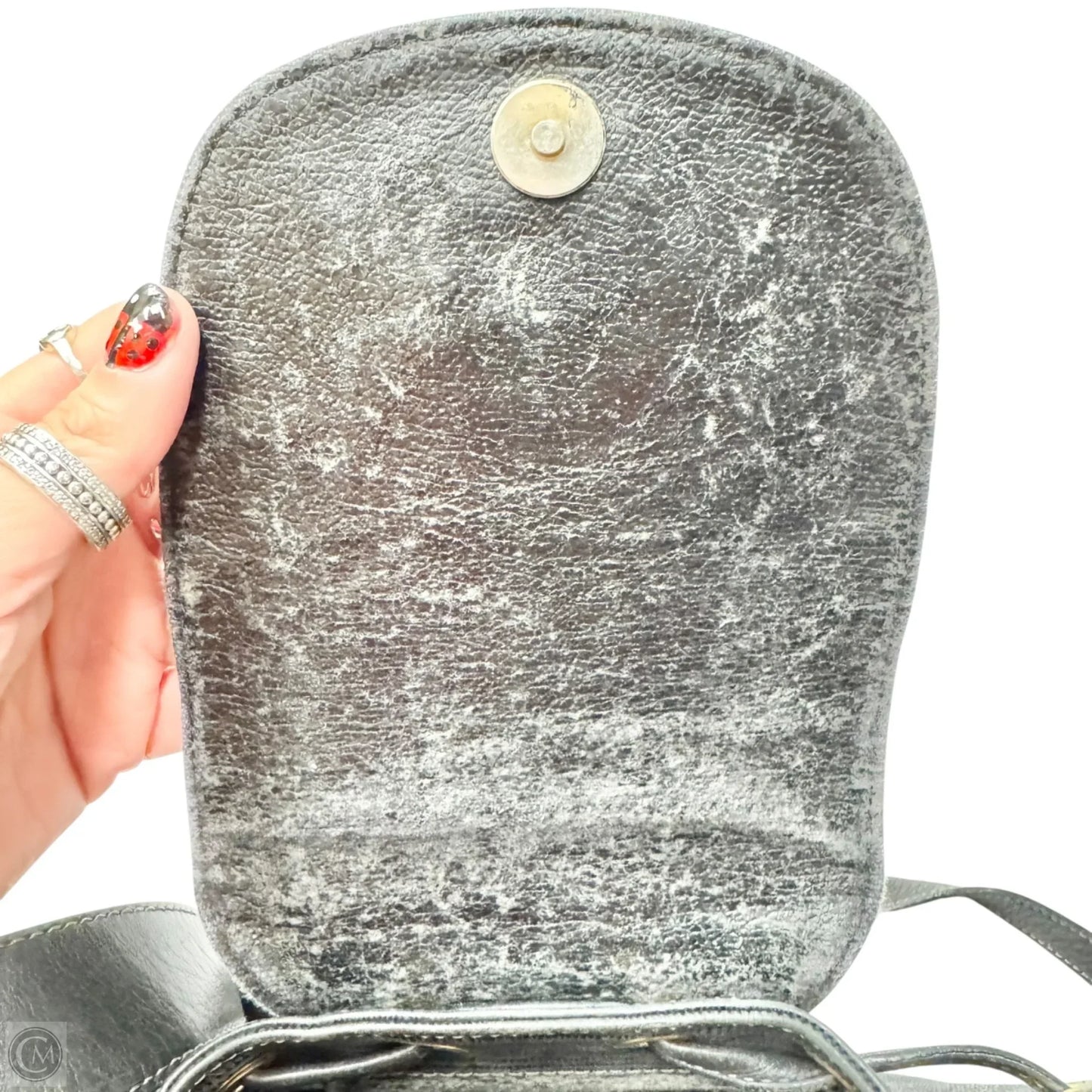 Crossbody Leather By Courrages, Size: Medium