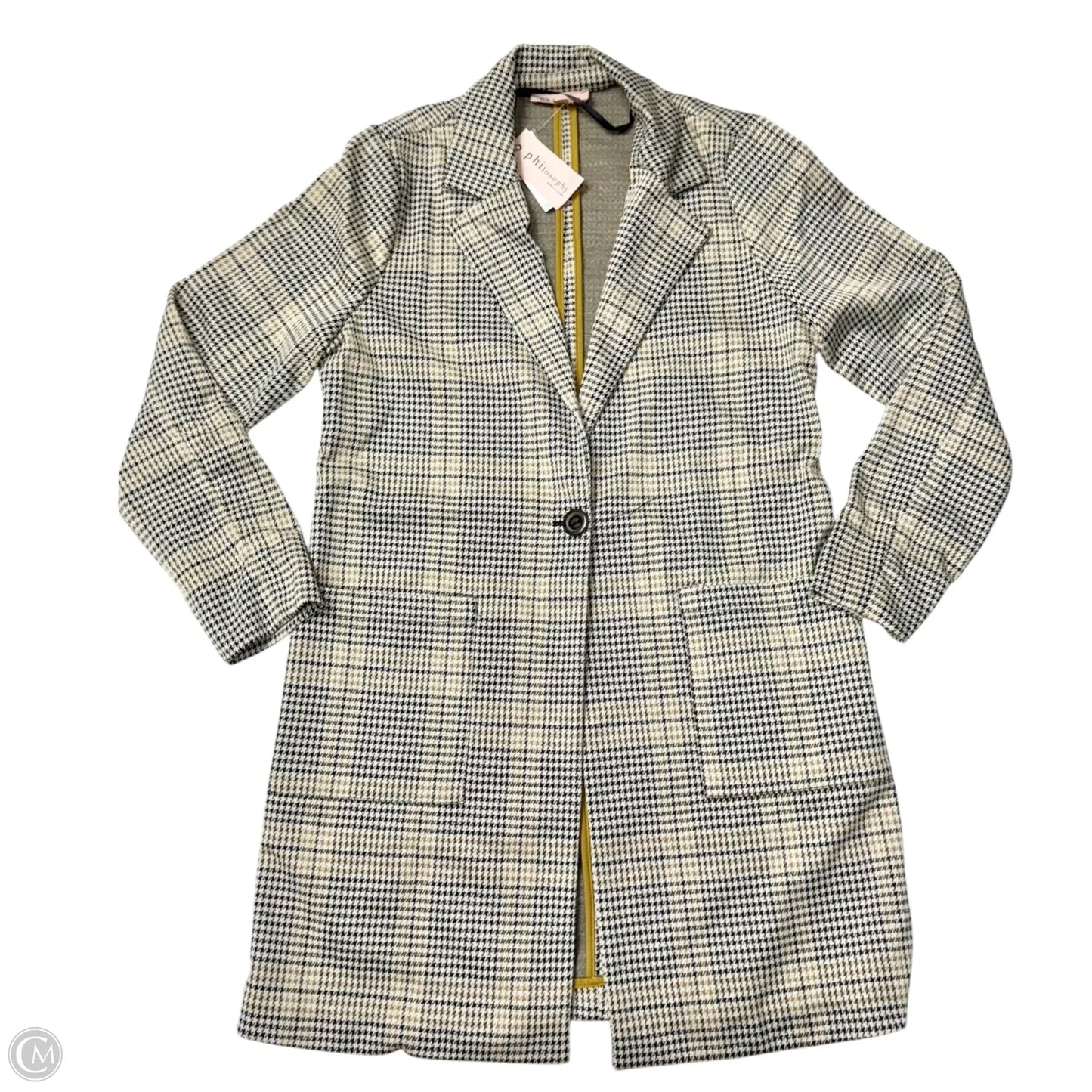 Blazer By Philosophy In Tan, Size: M