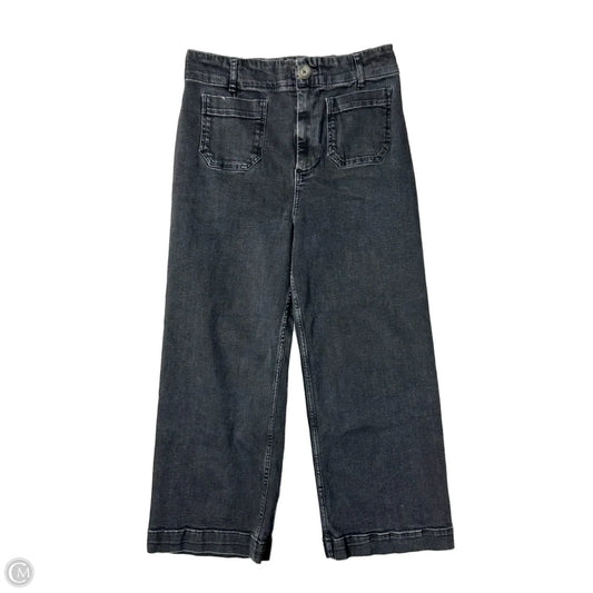 Jeans Wide Leg By Pilcro In Black, Size: 10