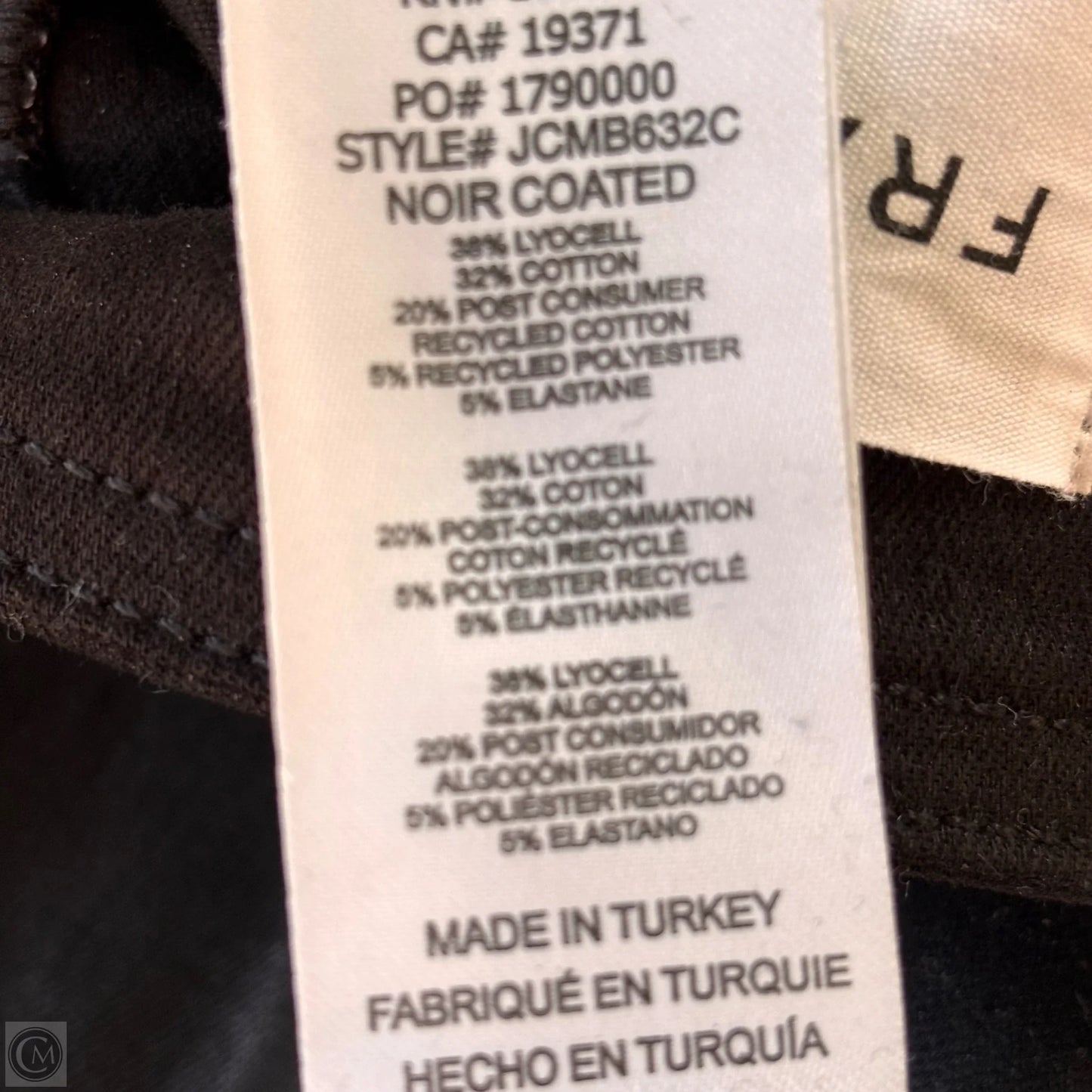 Pants Other By Frame In Black, Size: Xs