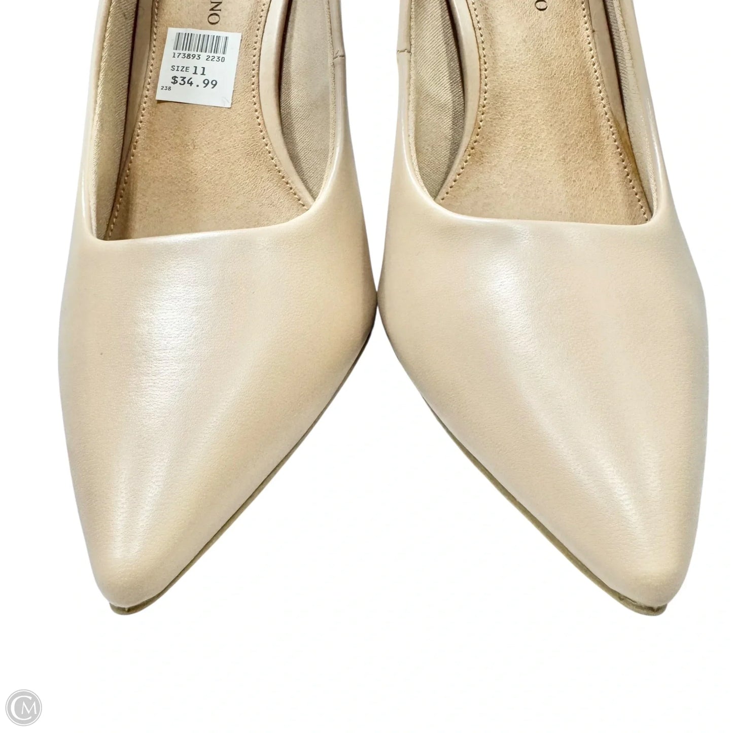 Shoes Heels Stiletto By Christian Siriano In Beige, Size: 11