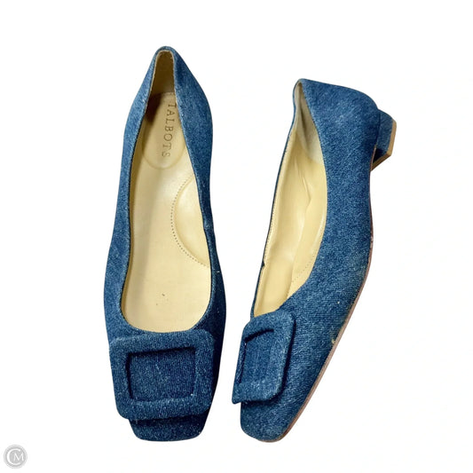 Shoes Flats By Talbots In Blue, Size: 7.5