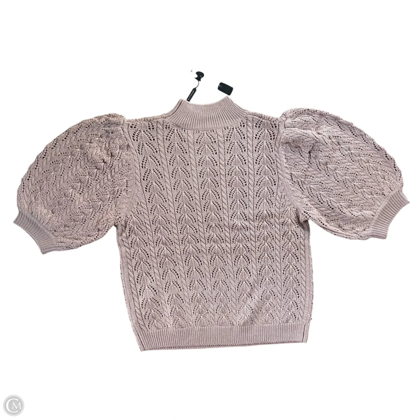 Sweater Short Sleeve By Elie Tahari In Purple, Size: Xs